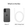 Apple iPhone 17 256 GB: 15.93 cm (6.3″) Display with Promotion, A19 Chip, Center Stage Front Camera for Smarter Group Selfies, Improved Scratch Resistance, All-Day Battery Life; Black